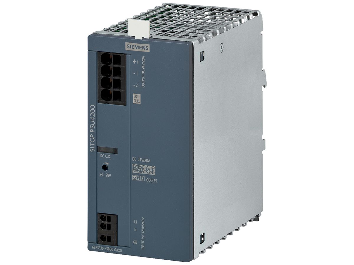 Stromversorgung Siemens SITOP PSU4200 IN: 120/240VAC OUT: 24VDC/20A 480W