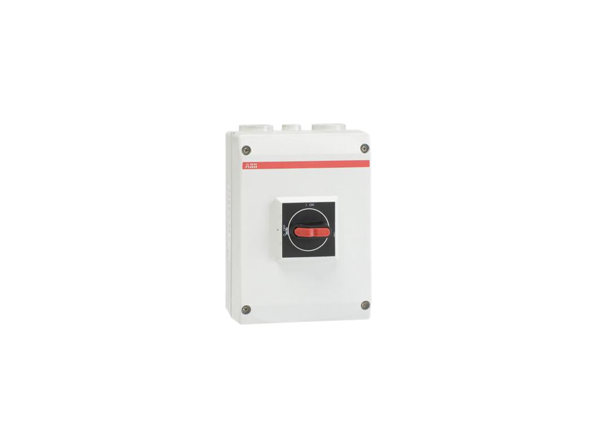 AP-Sicherheitsschalter ABB 3-polig 63 A 400V hellgrau/schwarz