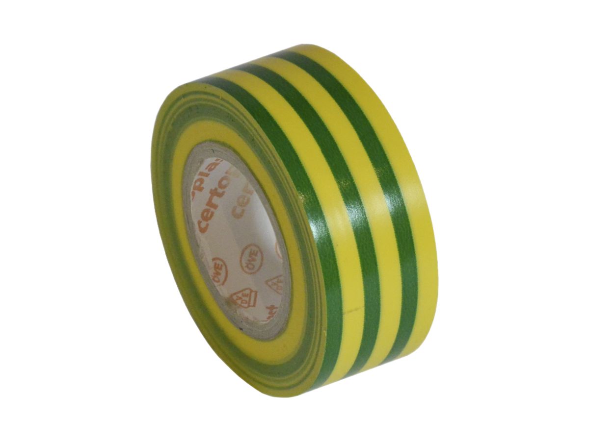 Certoplast-Band 601 20mm×10m gelb-grün