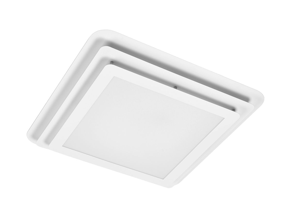 LED-Deckenleuchte LEDVANCE ORBIS SPIRAL Layer 26W 1750lm 3000K 450×450mm weiss