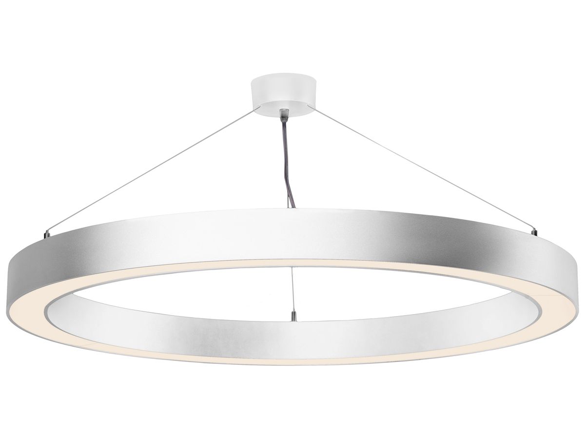 LED-Pendelleuchte Sylvania Nilo 56W 5700lm 830 DALI EM Ø800mm weiss