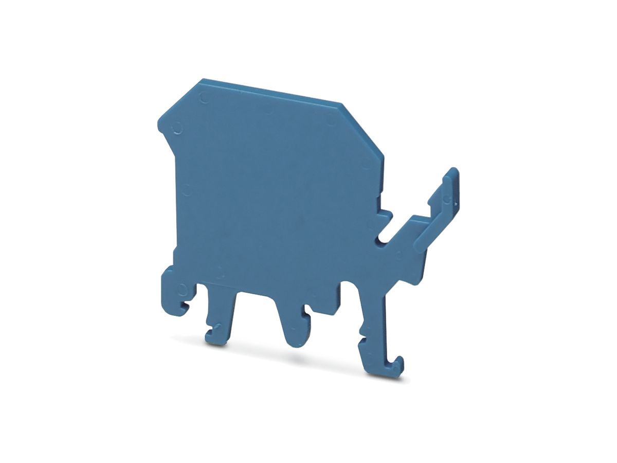 Auflagebock Phoenix Contact UAB blau für Schiene 3×10mm