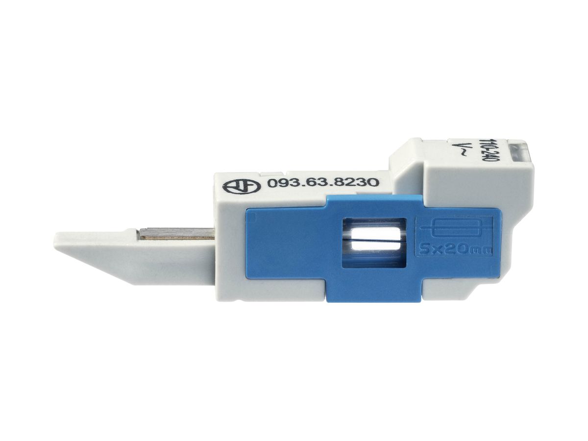 Sicherungsmodul Finder 093.63, 6…24VAC/DC, für Feinsicherung 5×20mm