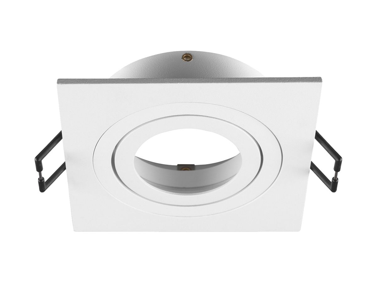 Einbaurahmen SLV NEW TRIA 75 Aluminium 90×90×26mm weiss