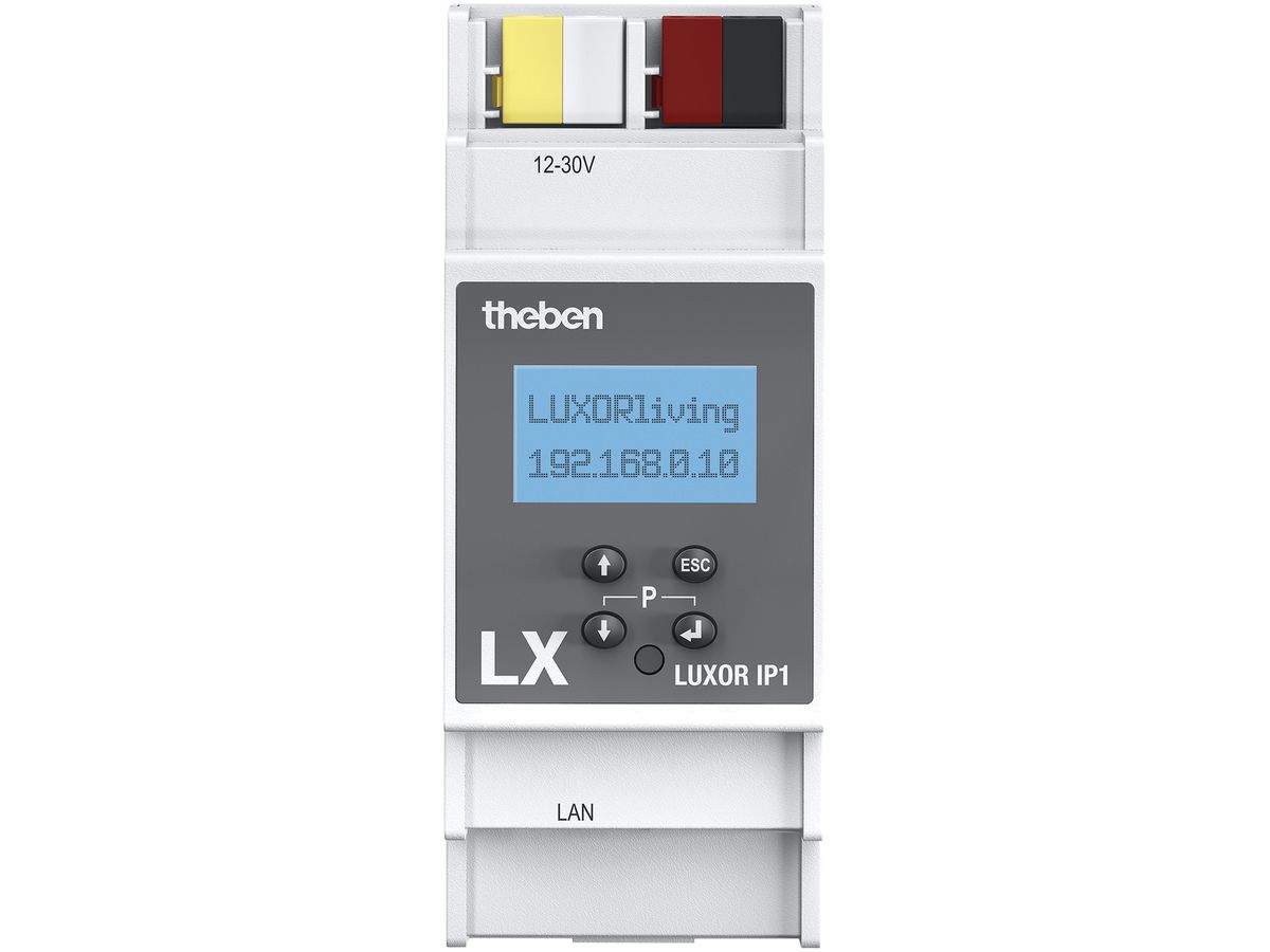 REG-Systemzentrale KNX Theben LUXORliving IP1