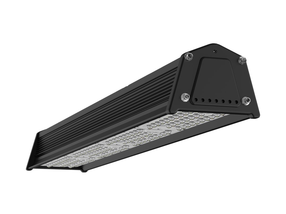 LED-Hallenleuchte 150W 18750lm, 5000K, 110…277V, schwarz