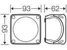 AP-Abzweigdose Gustav Hensel DK 0202 P 93×93×62mm Kunststoff IP66 gu