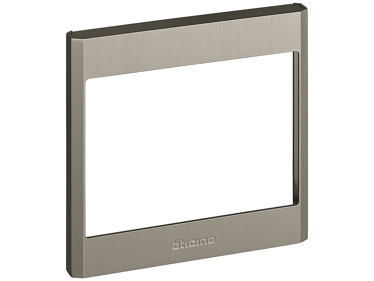 Abdeckrahmen LINEA 5000 1×1 vertikal 139×137mm Titan