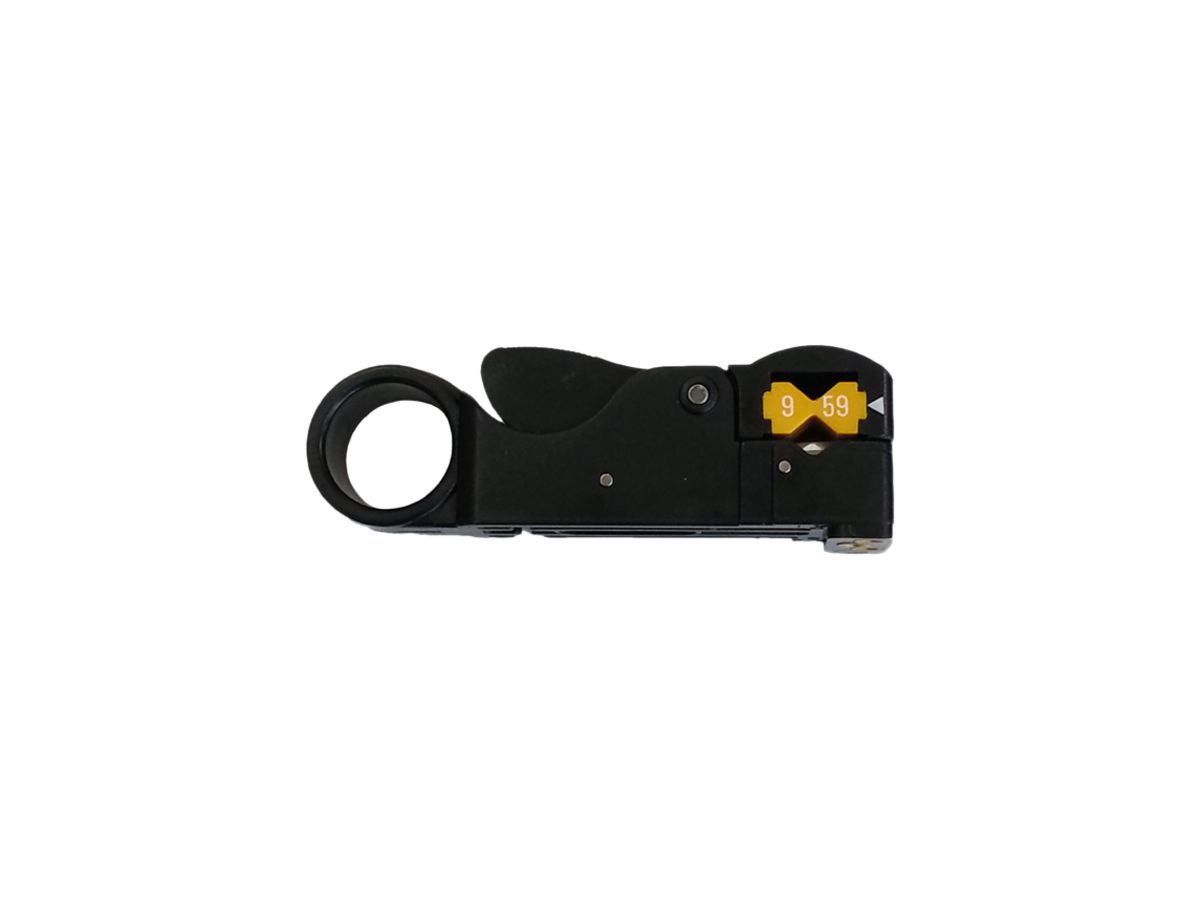 Koaxial-Abisolierwerkzeug 312A für RG 59/62/6+Twinax