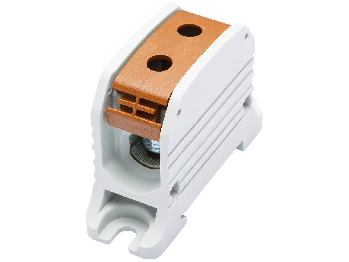 Verteilerblock Bals RKA 50 1P 150A 1×Eingang 1×Ausgang 4…50mm² braun