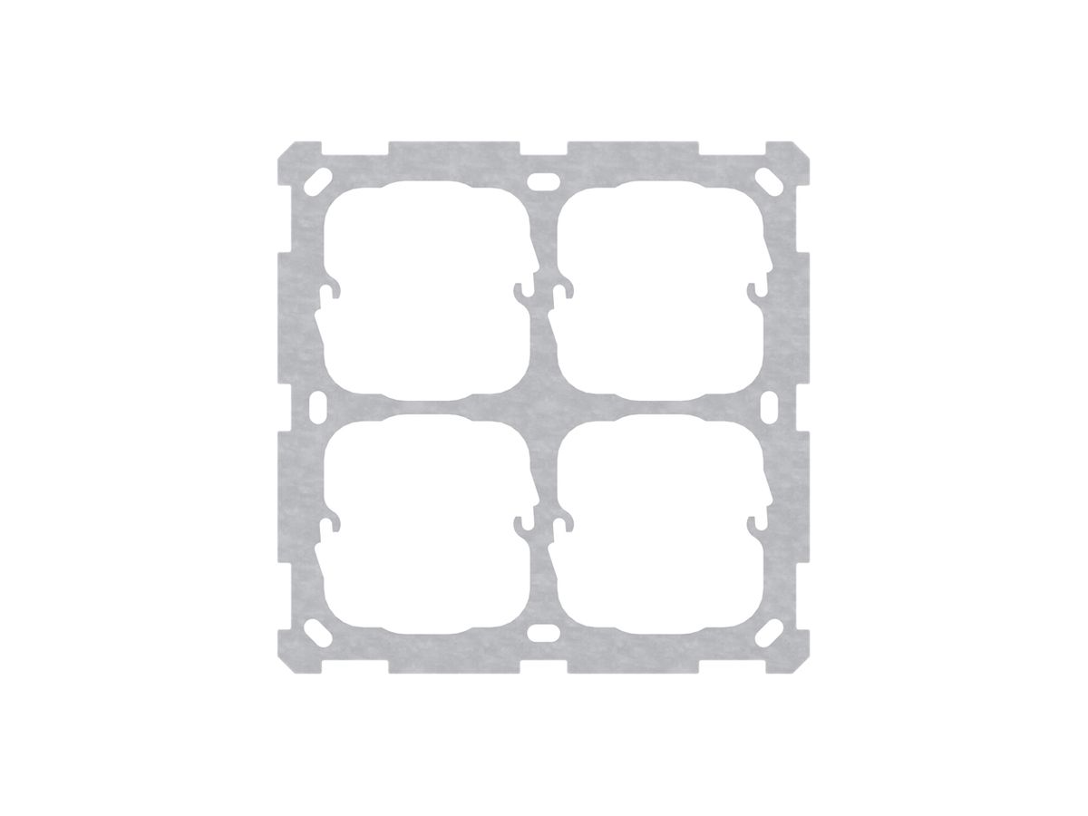 UP-Befestigungsplatte ABB 2×2 4×52