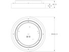 LED-Anbauleuchte Sir Heian OMNIPEACE 4 30W 2600…4500lm 3000…4000K DALI Ø400