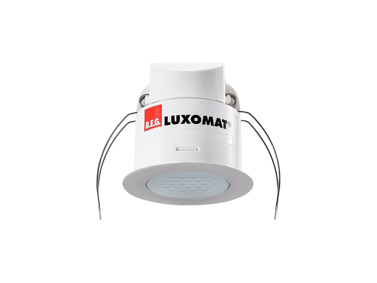 EB-Präsenzmelder SWISSLUX PD11-BMS-FLAT DALI-2 hellgrau