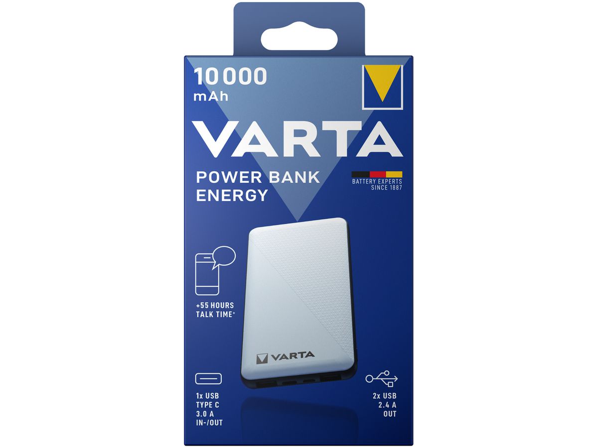 Mobile Powerbank VARTA Energy 3.7V/10000mAh