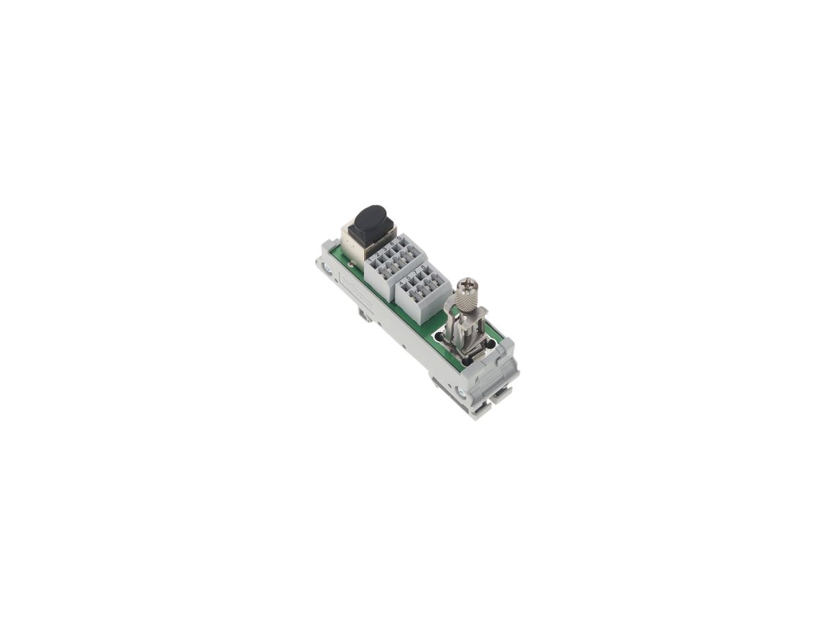 Übergabebaustein WAGO für ETHERNET RJ-45, 1.5A, abgeschirmt, 0.08…1.5mm²