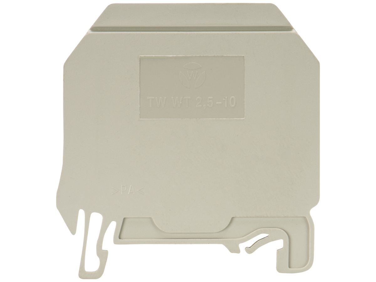 Trennwand Wieland TW WT 2.5-10 GR V0 grau