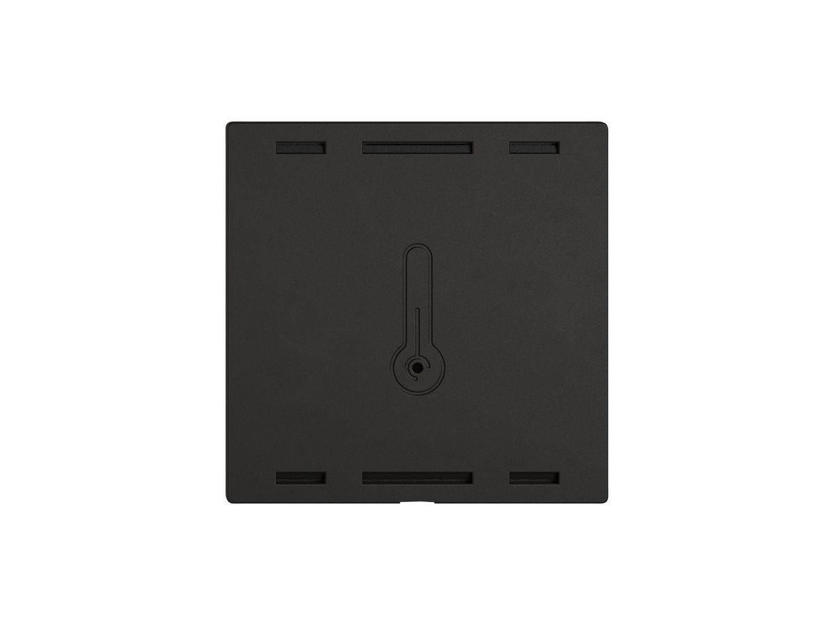 Raumtemperatursensor EDIZIO.liv Wiser SNAPFIX® K+ 230V 60×60mm sz