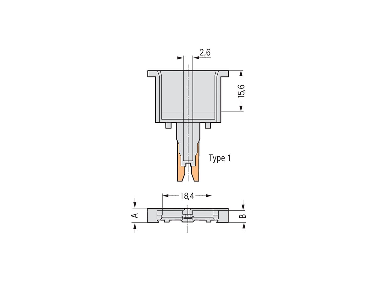 Bauelementestecker WAGO 5mm