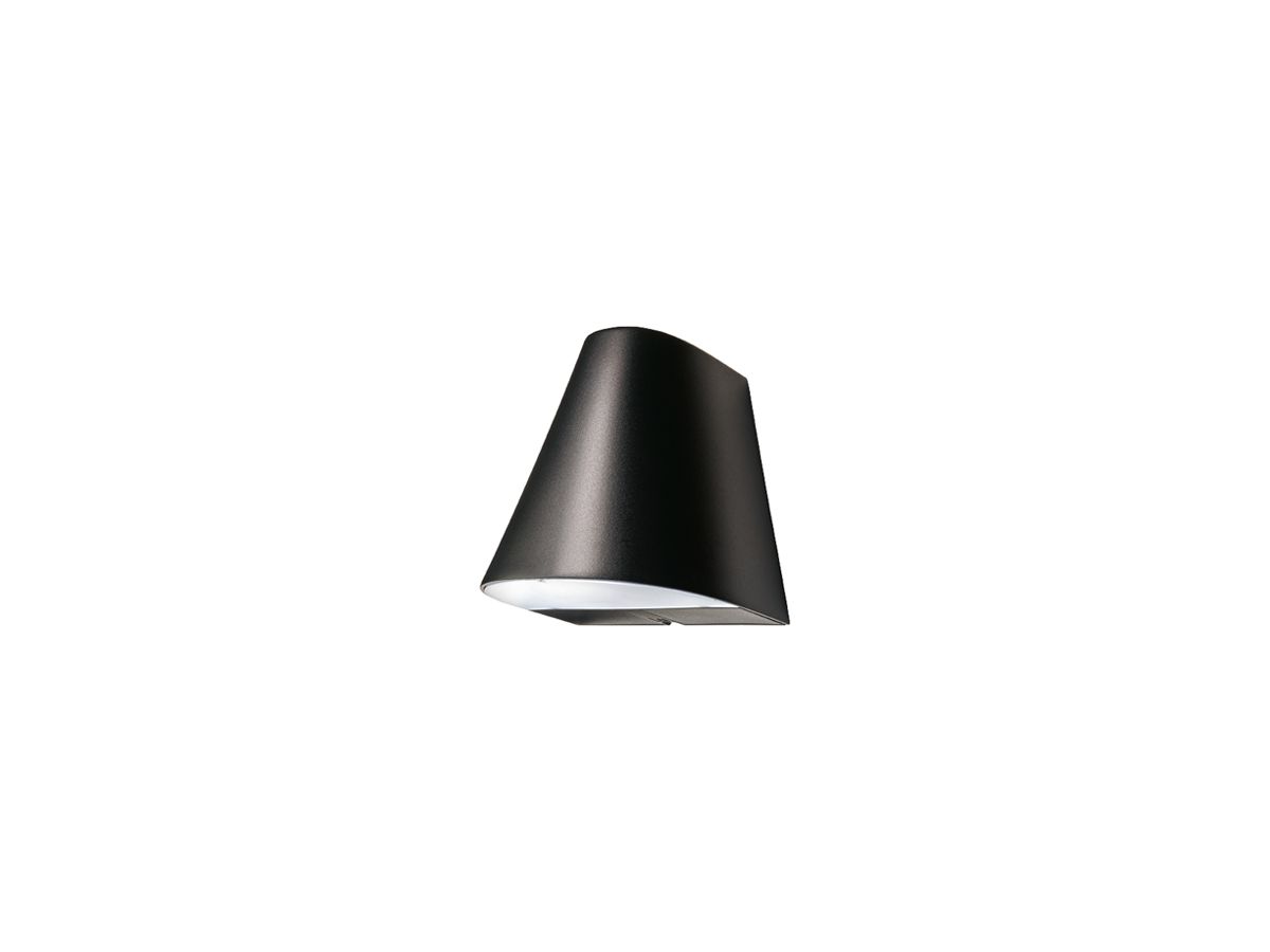 Wandleuchte SG Spike GU10 1×10W 880lm 830 IP44 DIM direkt 171×155×173mm schwarz