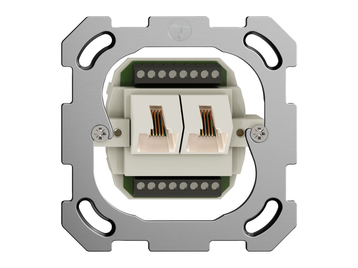 UP-Dose 2×RJ45/u 8P getr. FH ITplus