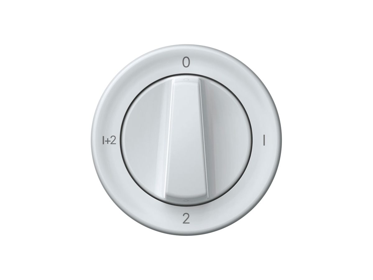 Frontset origin Drehschalter 0-1-2-1+2 60×60mm ws