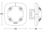 EB-Präsenzmelder Steinel US COM1 360° h=2.8m Ø10m