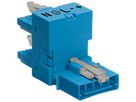 H-Verteiler WINSTA MINI 890 5L 1 Stecker/2 Buchsen, blau