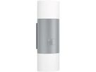 LED-Wandleuchte Steinel L 910 PIR 11W 755lm 3000K IP44 silber
