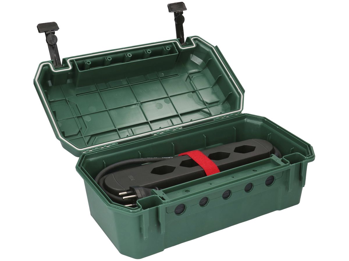 Schutzschachtel MH SAFETY-BOX M 386×227×137mm IP55 grün