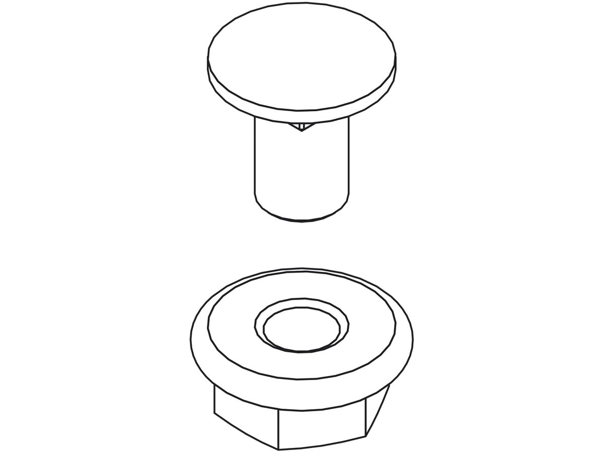 Befestigungsgarnitur Lanz M6×10mm Mutter sechskant