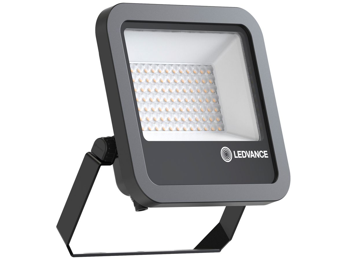 LED-Strahler LEDVANCE FL AREA 50W 6500lm 830 IP66 48×85° 236×267mm schwarz