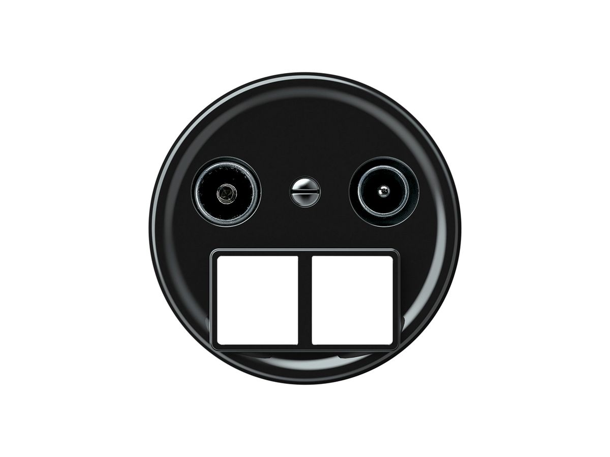 Multimediadose TV-R origin Durchgangsdose 19dB 1.7dB schwarz