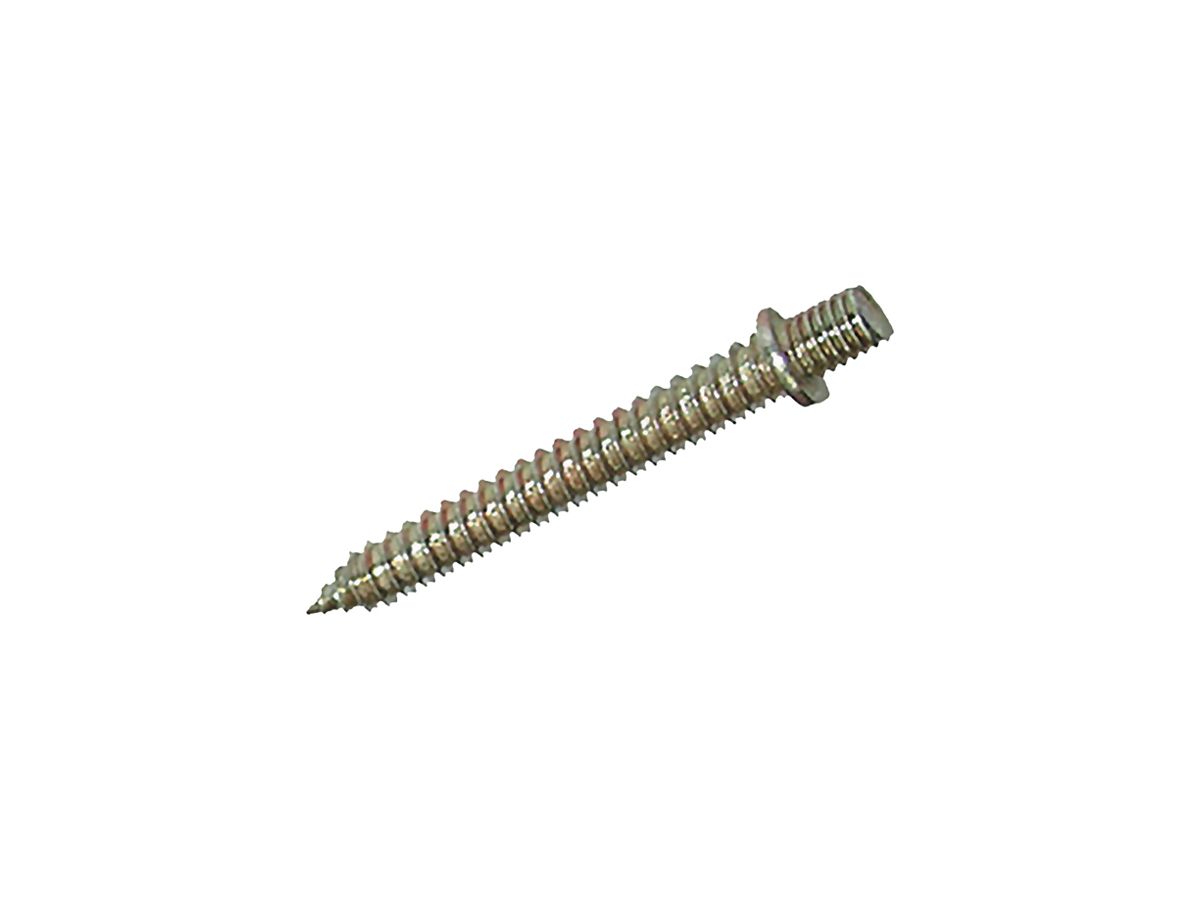 Doppel-Gewindeschraube M6×30mm verzinkt
