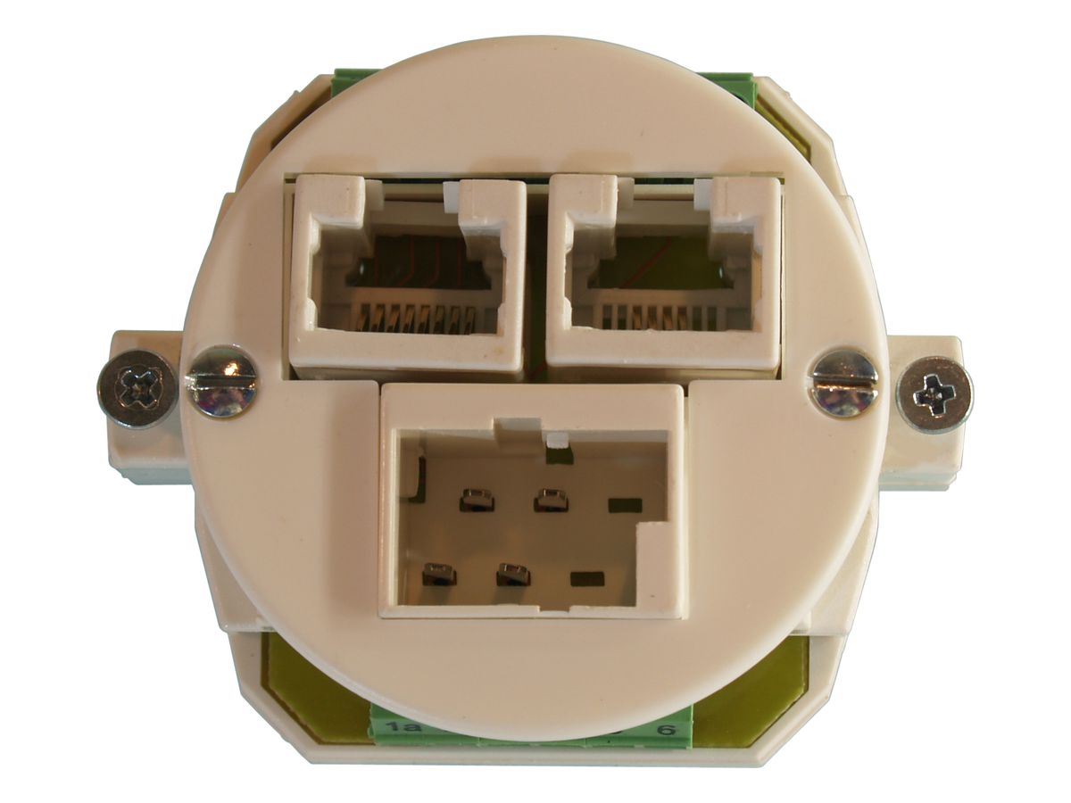 UP-Dose SOHO T+T/2×RJ45/u weiss ITplus