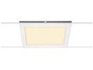 LED-Downlight SLV TENSEO PLYTTA RECTANGULAR 9.8W 750lm 2700K 240×175mm weiss