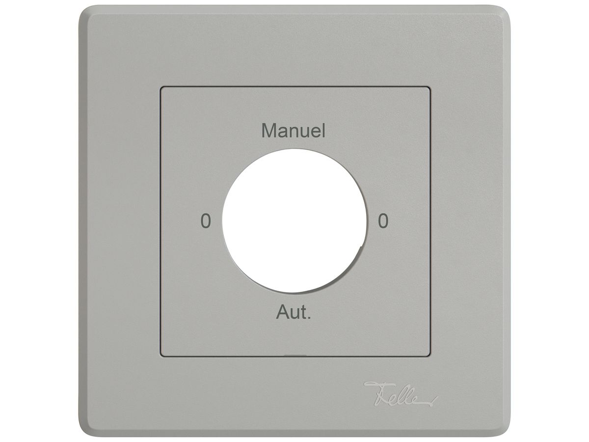UP-Montageset EDIZIO.liv SNAPFIX® f.Drehschalter m.Schloss 0-Man-0-Auto (F) hgu