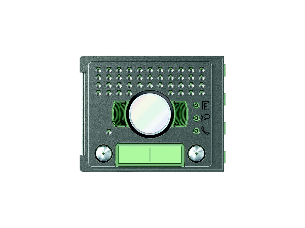 Frontblende für Tür-Lautsprecher/Kamera-Modul 60° Sfera Robur mit 2 Ruftaste