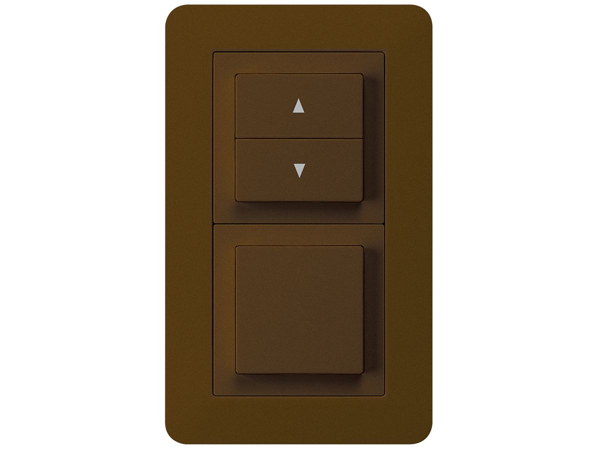 UP-Kombination kallysto.trend Gr.I-I vertikal Storenschalter+Schalter S3 braun