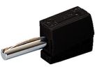 Bananenstecker WAGO 4mm schwarz