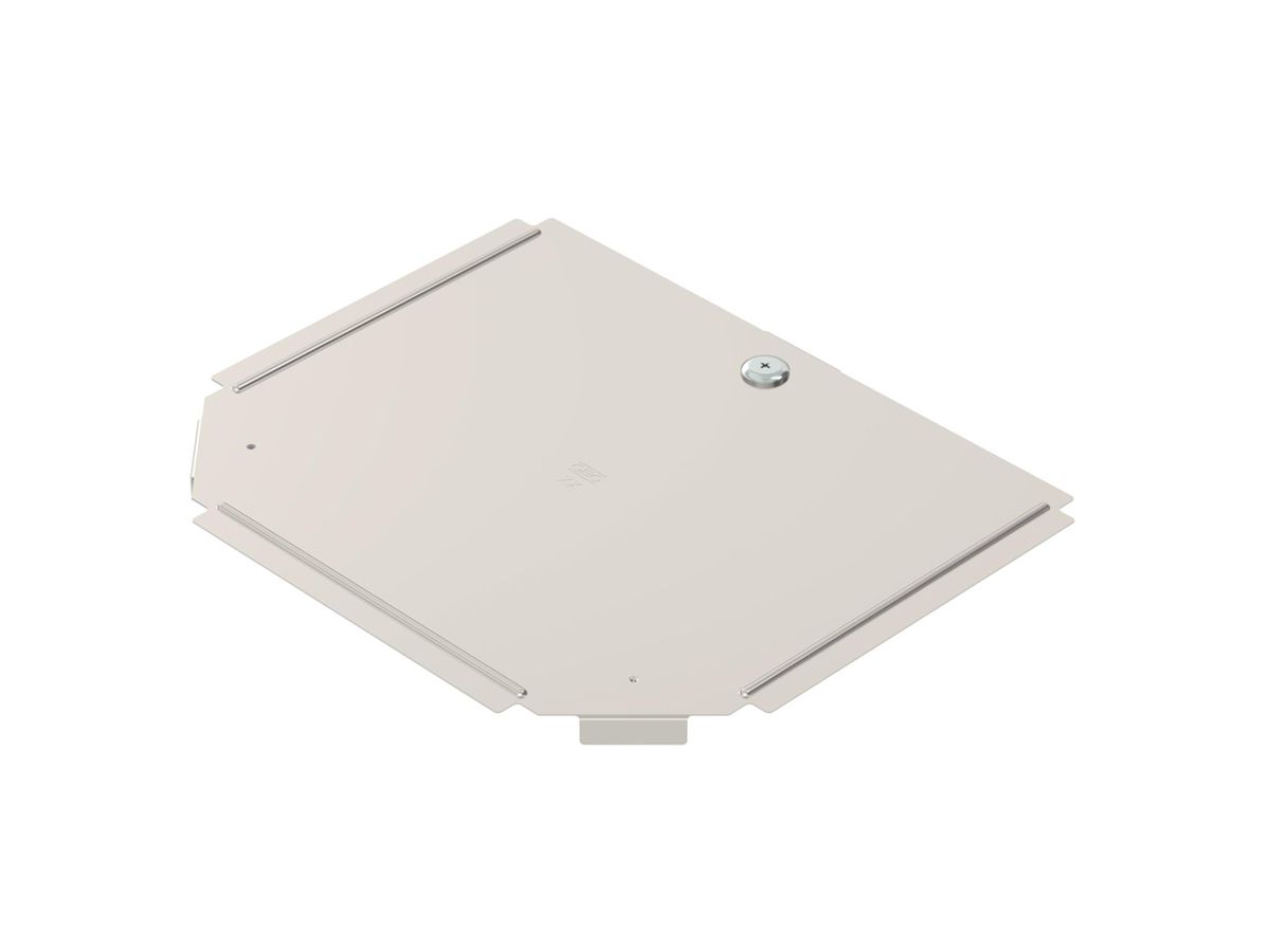 Deckel BET RTD zu T-Stück 200mm Edelstahl A2 blank