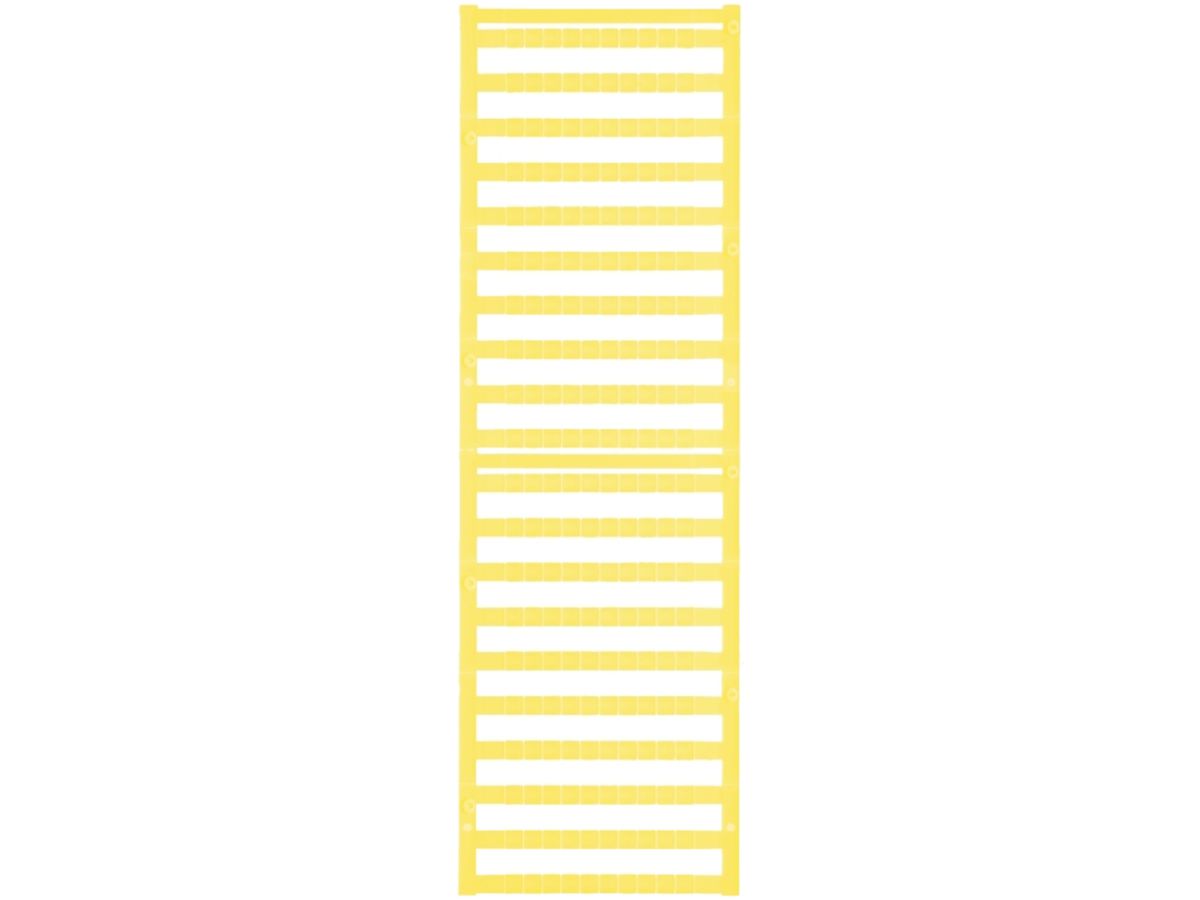 Klemmenmarkierer Weidmüller Dekafix 5/5 PLUS MC Neutral gelb
