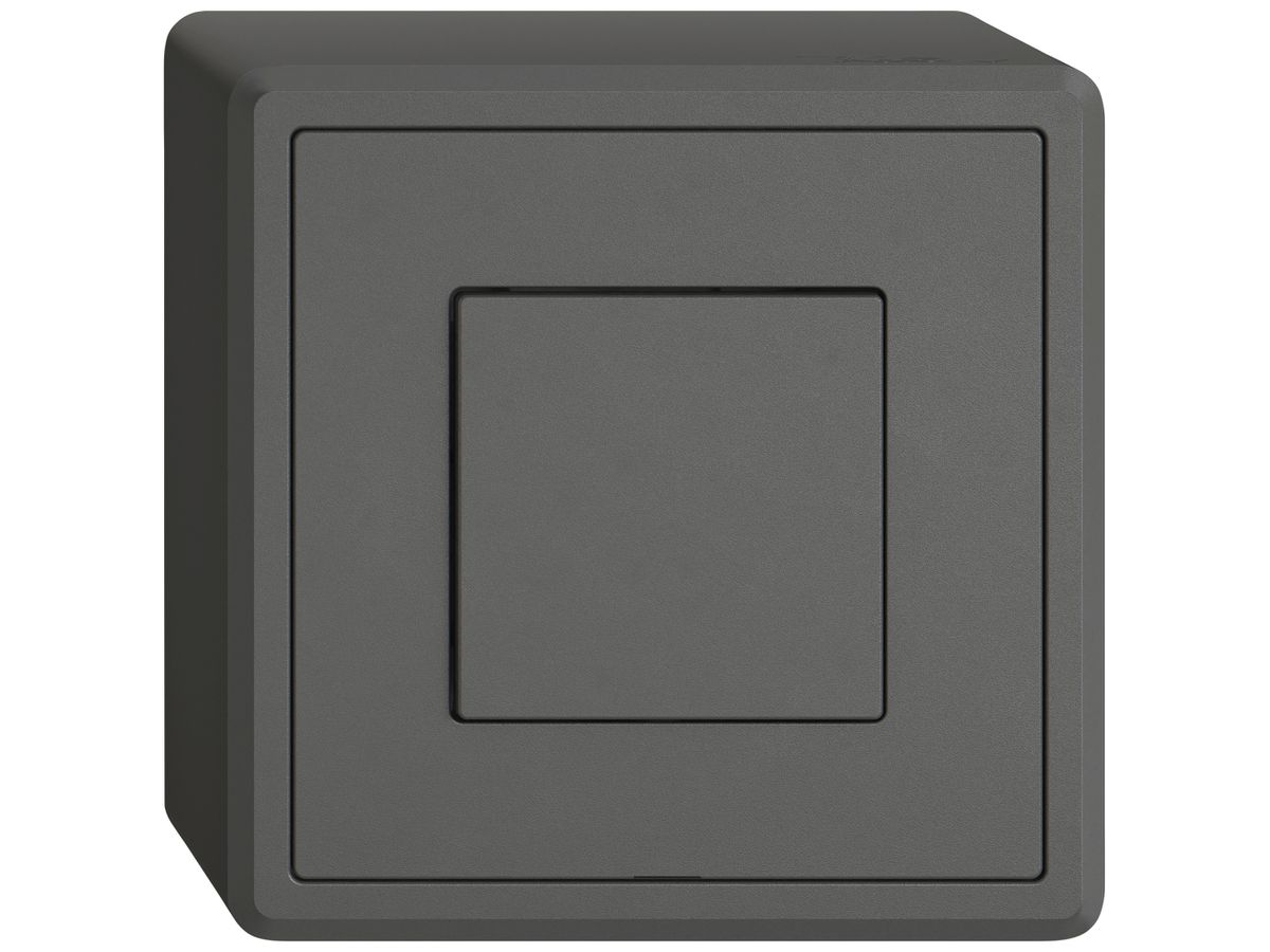 AP-Taster KNX RGB EDIZIO.liv KNX Basic SNAPFIX® 1T 1B LED dgu
