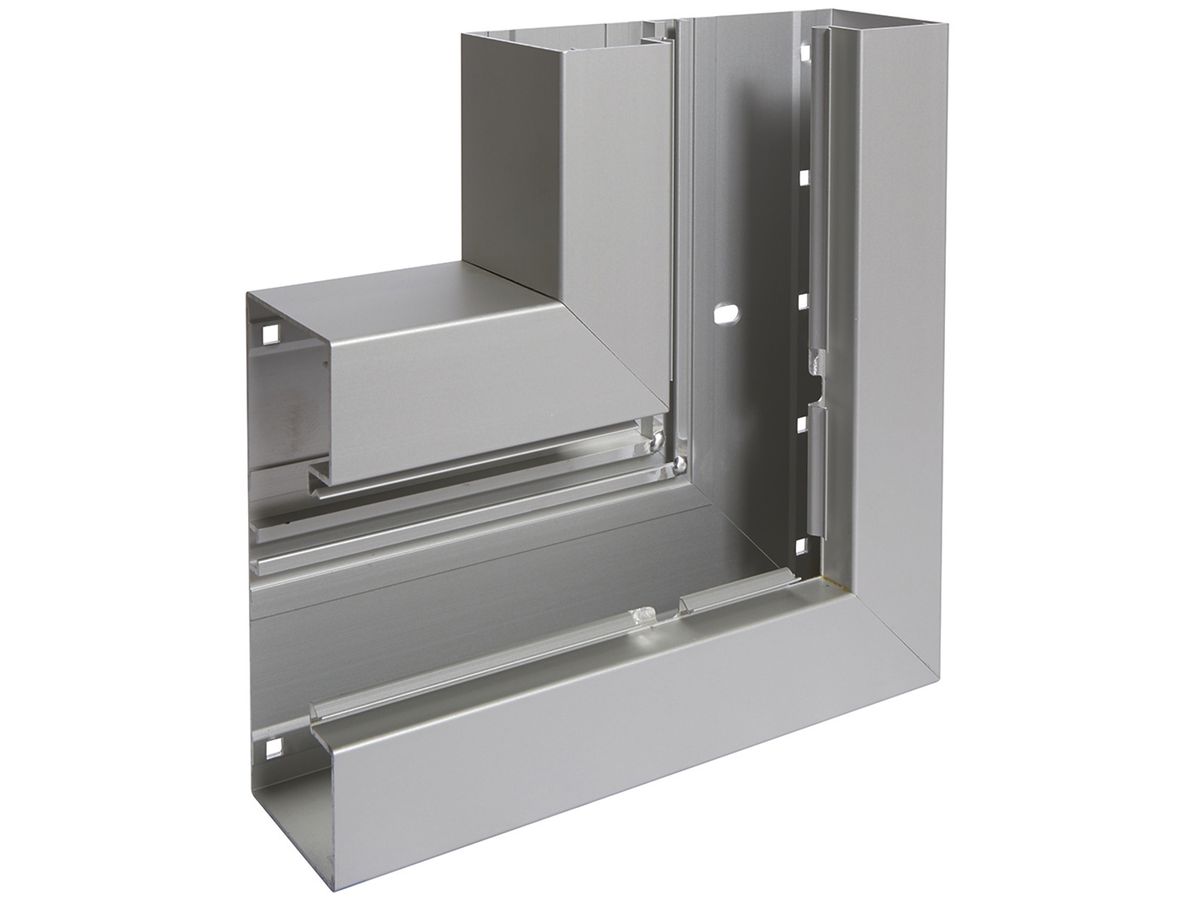 Flachwinkel Hager BRA 65170 alu
