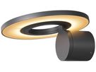 LED-Wandleuchte SLV I-RING 9.2W 670lm 3000K IP65 240mm anthrazit