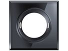 Abdeckung ESYLUX für Melder FLAT Glas glänzend quadratisch schwarz