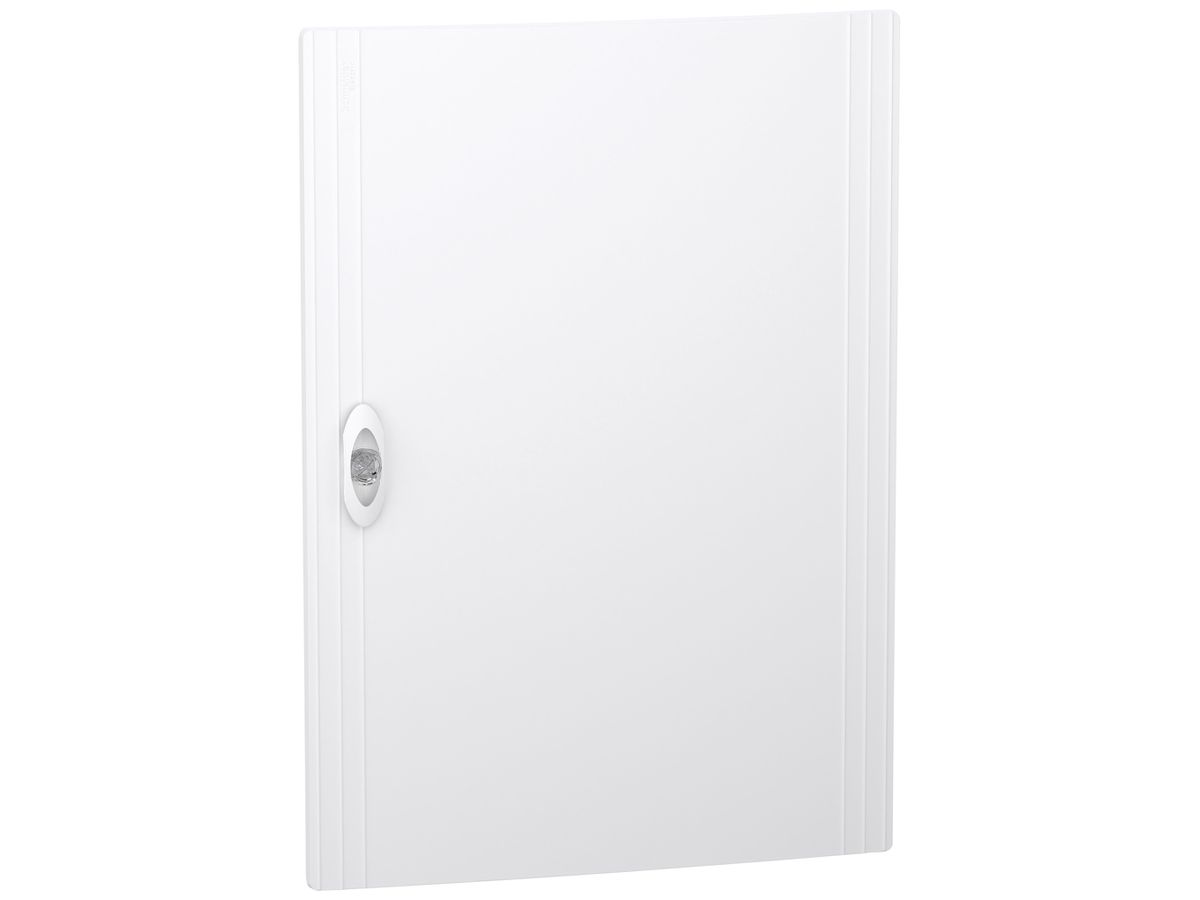Tür SE PrismaSeT XS für 3×18TE voll Kunststoff weiss 426×600×20mm