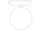 LED-Deckenleuchte Philips Izso 24W 2500lm 2700/4000/6500K DIM Ø380mm weiss