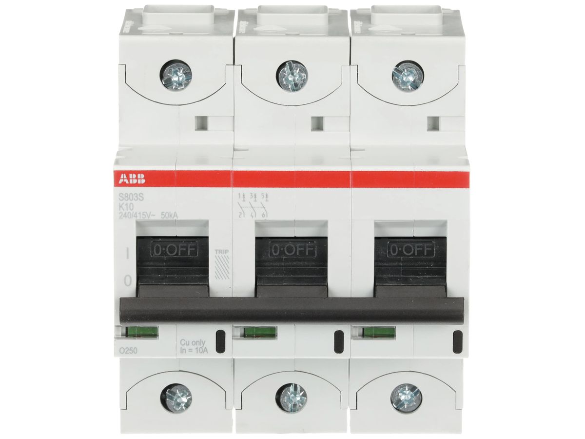 Leitungsschutzschalter ABB S803S-K 10A 50kA