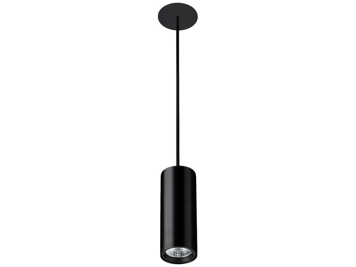 LED-Pendelleuchte Philips GreenSpace 11.9W 1700lm 3000K DALI Ø65×165mm schwarz