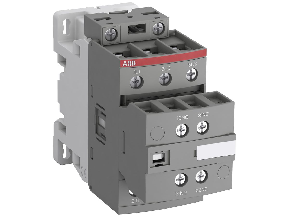 EB-Schütz ABB AF38 100…250VAC 100…250VDC 3NO 50A 690V Schraub